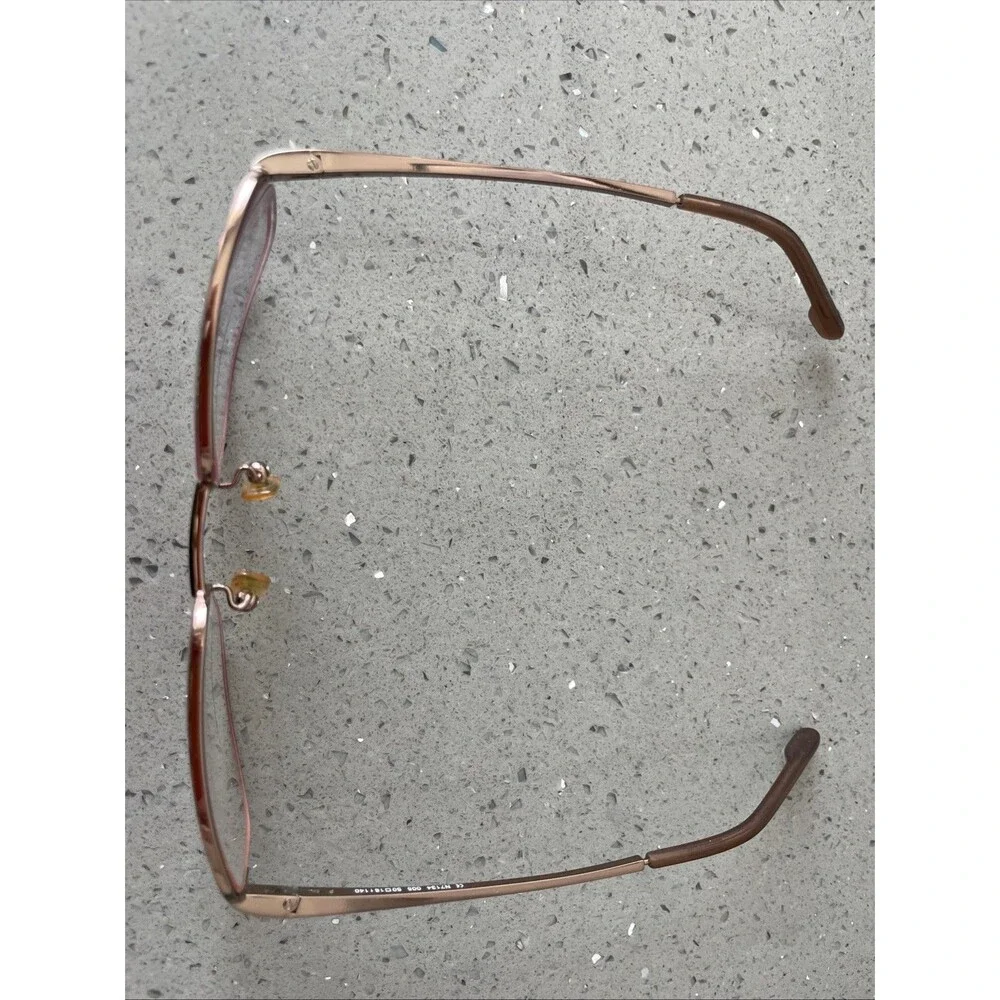 NAUTICA N 7134 005 DARK BROWN 50-18-140 FLEX HINGES Frames ONLY Half Rim Bronze